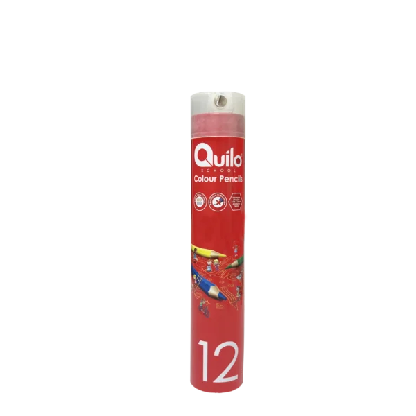 Quilo Round Tin Colour Pencils - Image 3