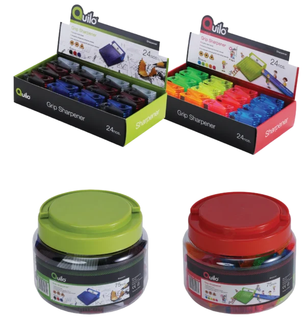 Quilo Grip Sharpener (Rectangular)