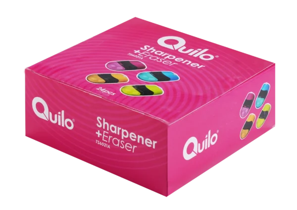 Quilo Grip Oval Sharpener Eraser - Image 2