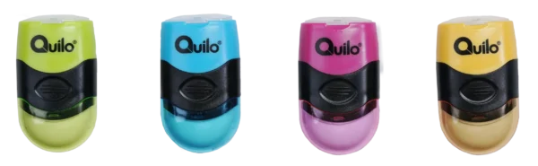 Quilo Grip Oval Sharpener Eraser