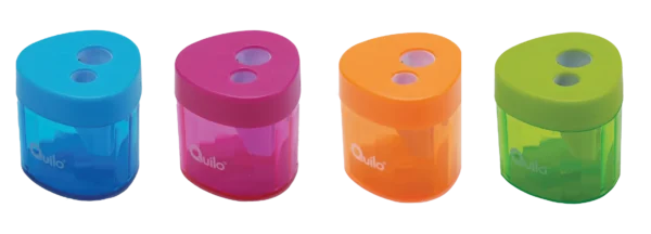 Quilo Triangular Cylindrical Sharpener (2 Hole)