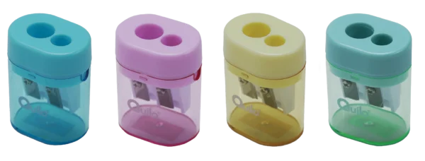 Quilo Transparent Cylindrical Sharpener
