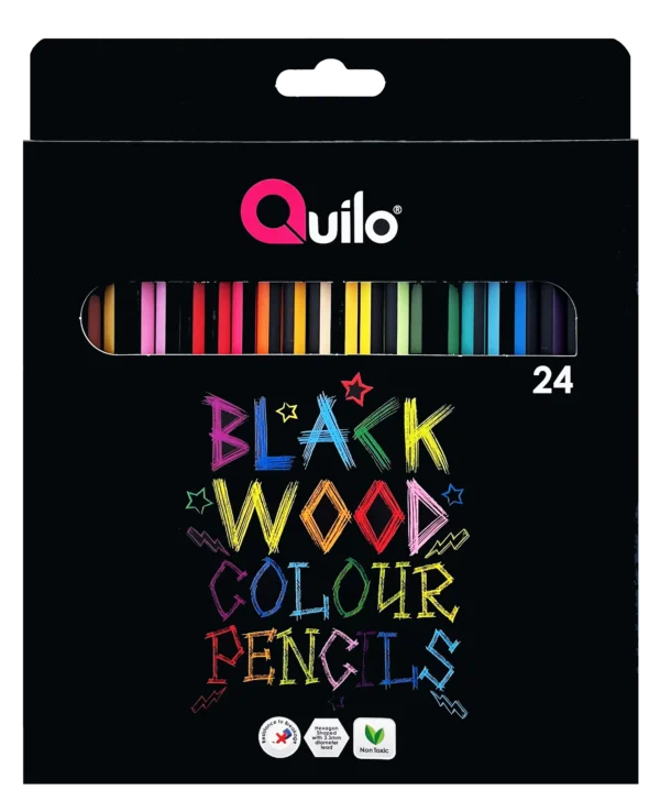 Quilo Black Wood Colour Pencil